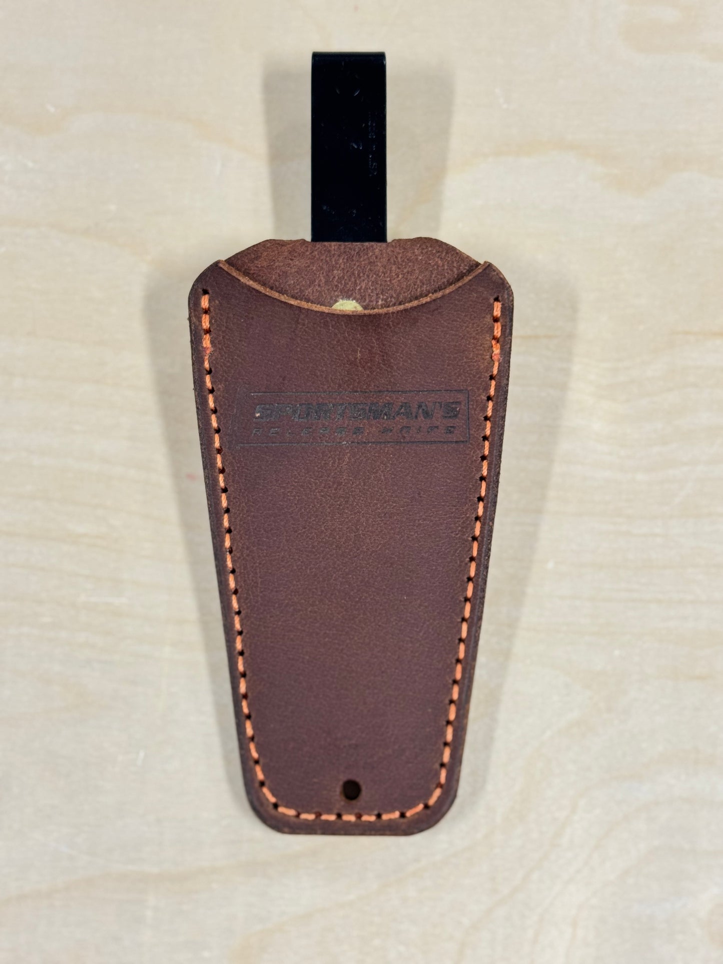 Custom Leather Sheath w/ Belt Clip