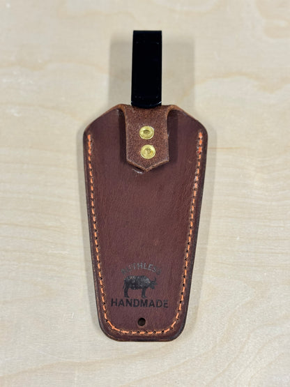 Custom Leather Sheath w/ Belt Clip